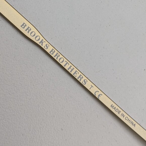 🕶️Frame only! Brooks Brothers BB4025 164571 Aviator Sunglasses 58/14-140/JLE539​ - Picture 7 of 8